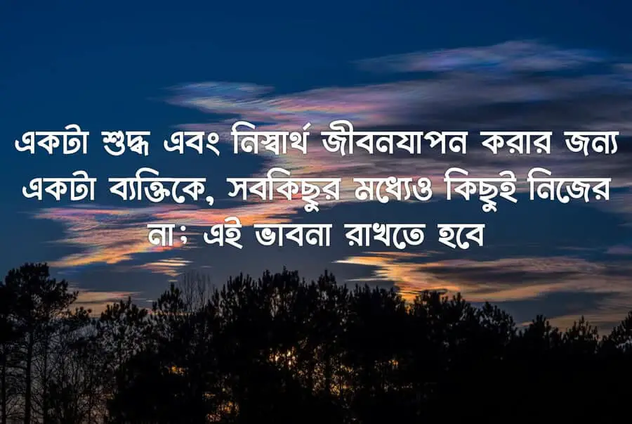 বুদ্ধের শুদ্ধতার বাণী