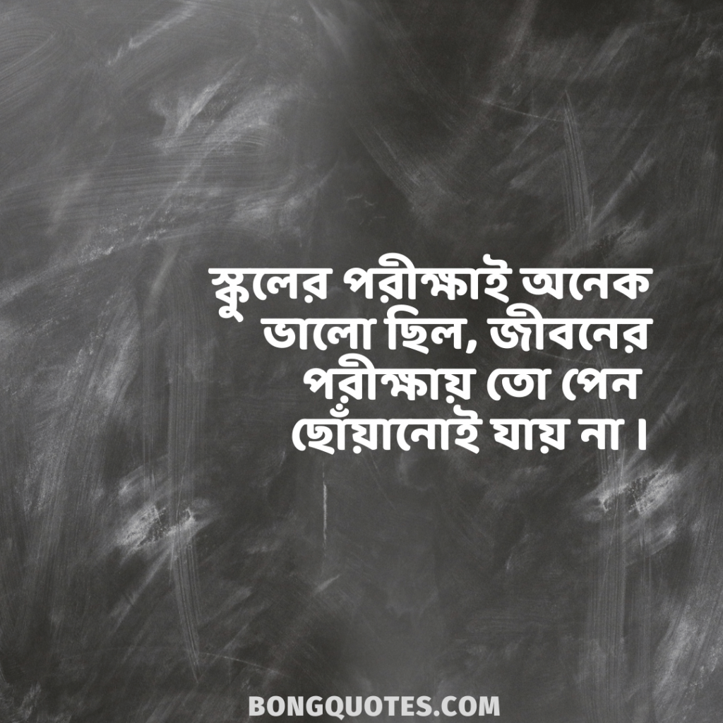 75+স্কুল লাইফের স্বর্ণালী দিন নিয়ে উক্তি Bengali School Life Quotes