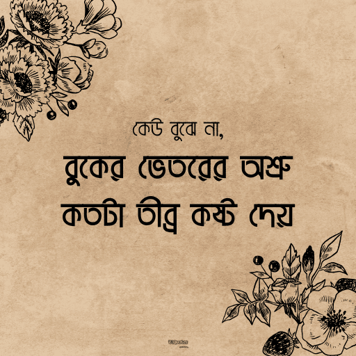কষ্টের হোয়াটস্যাপ স্ট্যাটাস 20