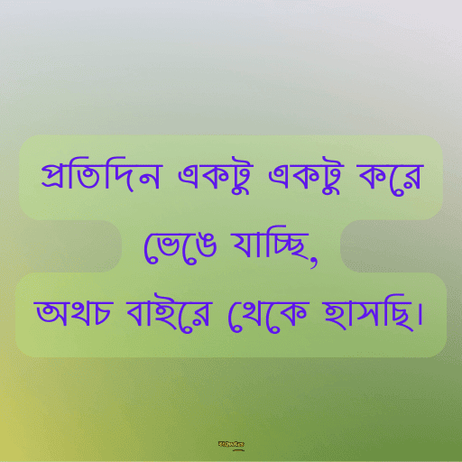 কষ্টের হোয়াটস্যাপ স্ট্যাটাস 17