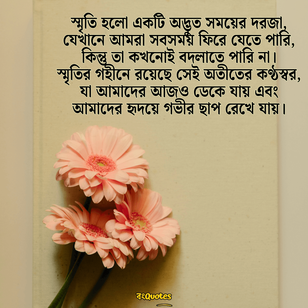 স্মৃতি নিয়ে উক্তি 1