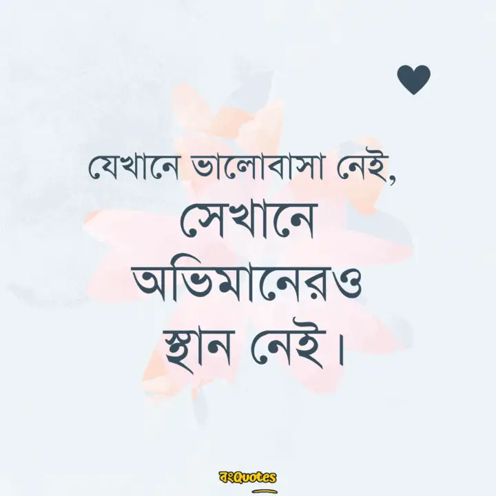 অভিমান নিয়ে উক্তি 5