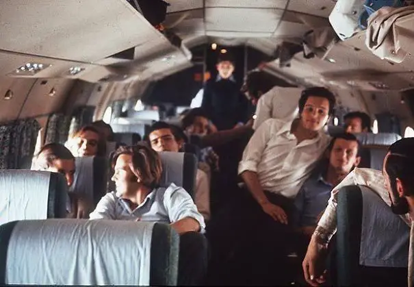 Last Image Of Uruguayan Flight 571, Before It Crashed In The Andes On 13-10-1972. 27 Out Of 45 People Survived The Initial Crash. Survivors Were Eventually Forced To Cannibalize The Dead To Stay Alive. 16 People Were Rescued 72 Days Later