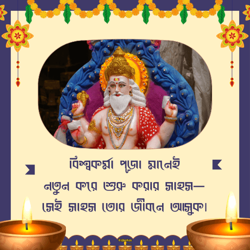 বিশ্বকর্মা পুজোর শুভেচ্ছাবার্তা 12