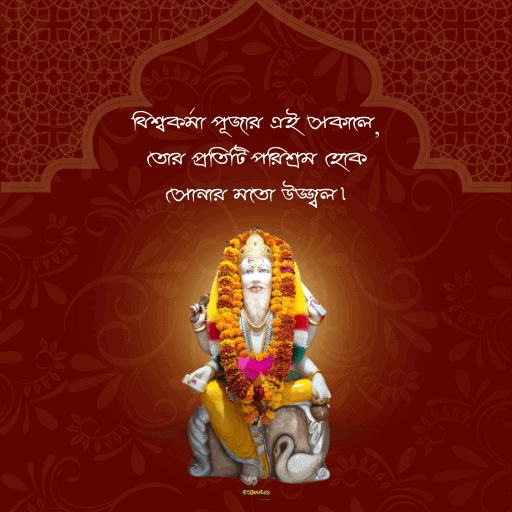 বিশ্বকর্মা পুজোর শুভেচ্ছাবার্তা 4