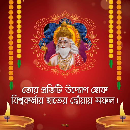 বিশ্বকর্মা পুজোর শুভেচ্ছাবার্তা 9