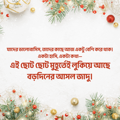 ক্রিসমাসের শুভেচ্ছা 10