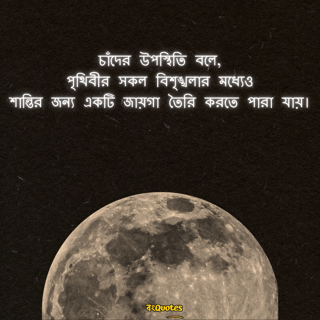 চাঁদ নিয়ে উক্তি 13