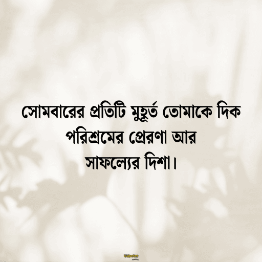 সোমবারের শুভেচ্ছাবাণী 6