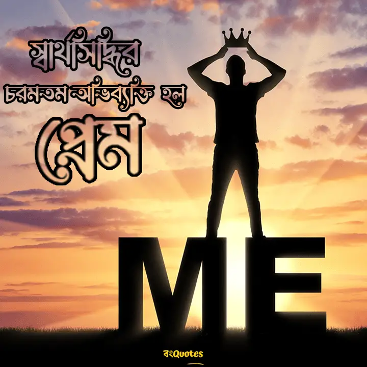 স্বার্থ নিয়ে স্টেটাস