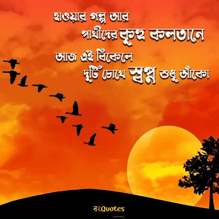 বিকেল নিয়ে কবিতা