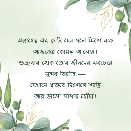 শুক্রবারের শুভেচ্ছা 2