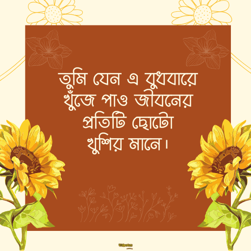 বুধবারের শুভ সকাল 9