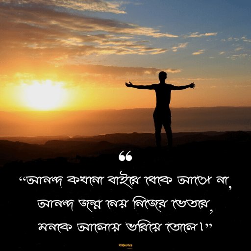আনন্দ নিয়ে উক্তি 5