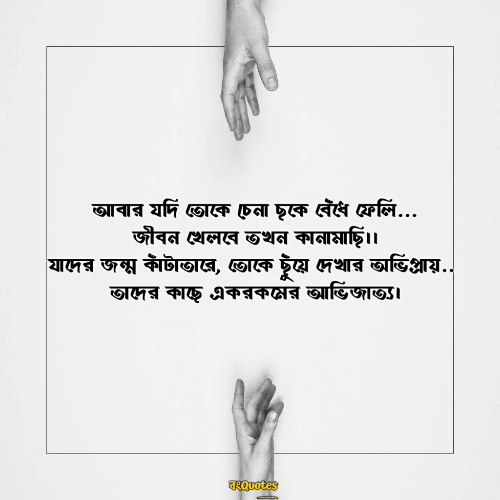 আভিজাত্য নিয়ে কবিতা