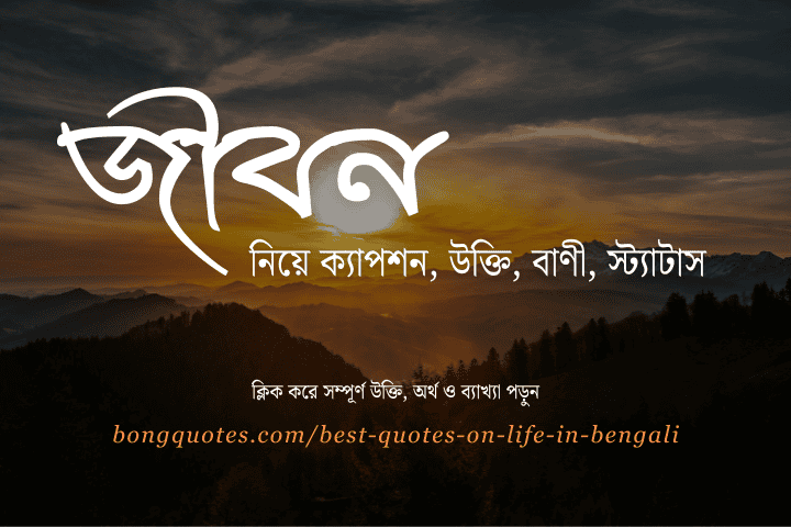 Meaningful Words About Life in Bangla