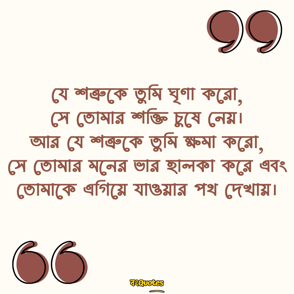 শত্রু নিয়ে উক্তি 17