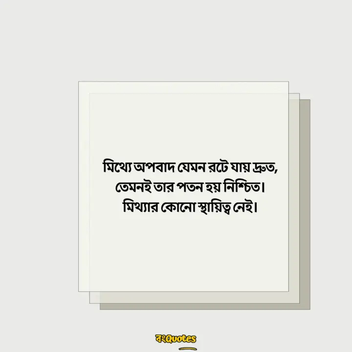 অপবাদ নিয়ে সেরা উক্তি 19