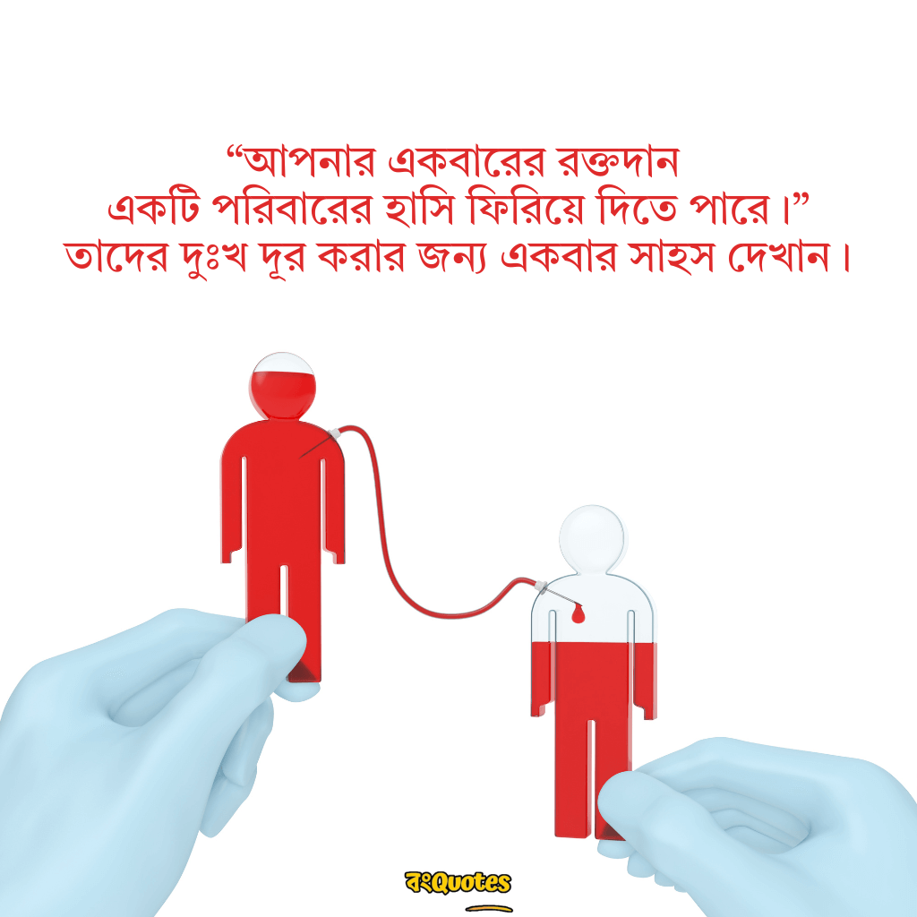 রক্তদান নিয়ে স্লোগান 21