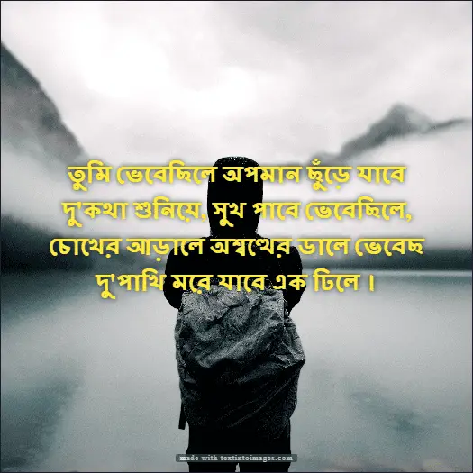 মানুষকে ছোটো করা নিয়ে সেরা স্টেটাস