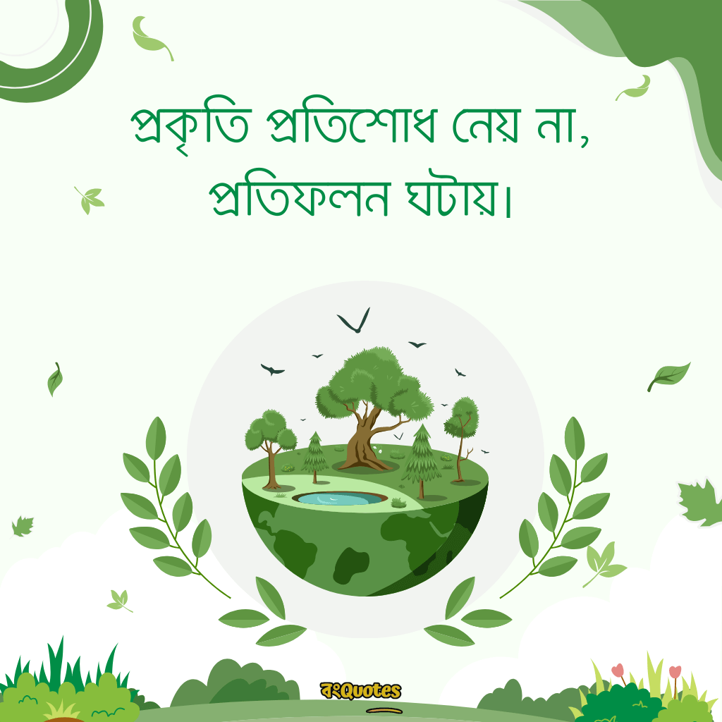 বিশ্ব পরিবেশ দিবস নিয়ে উক্তি 8