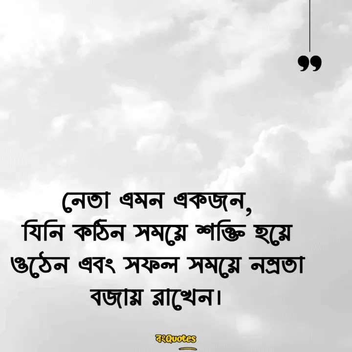 নেতা নিয়ে উক্তি 19