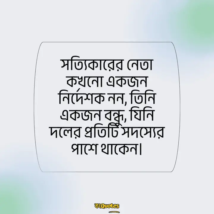 নেতা নিয়ে উক্তি 9