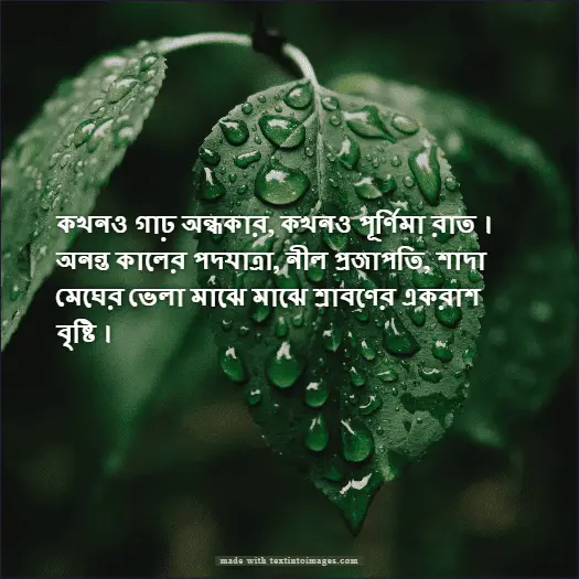 শ্রাবণ মাস নিয়ে কবিতা