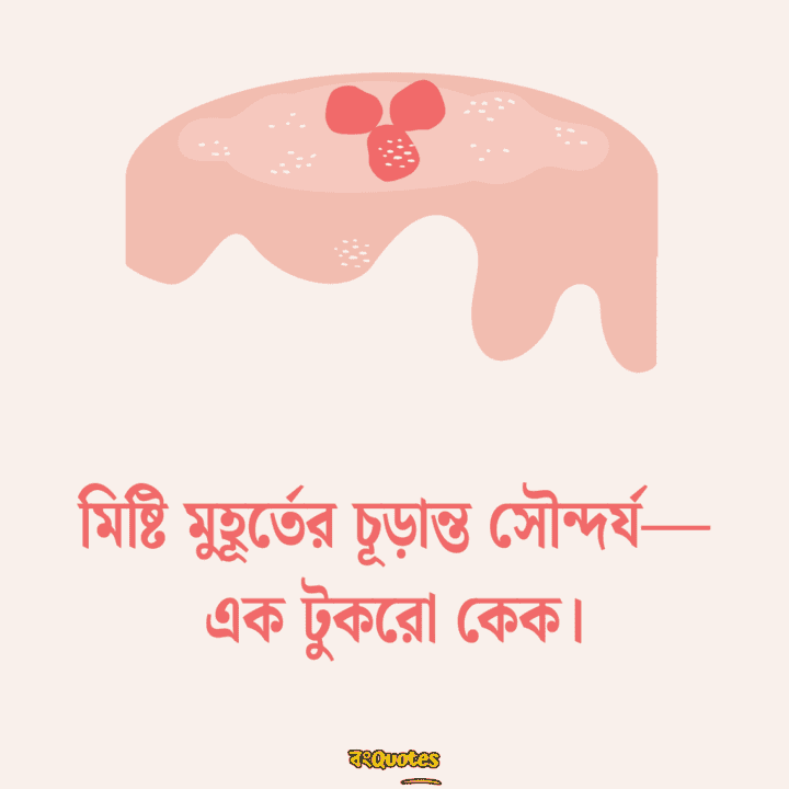 কেক নিয়ে সেরা ক্যাপশন 2