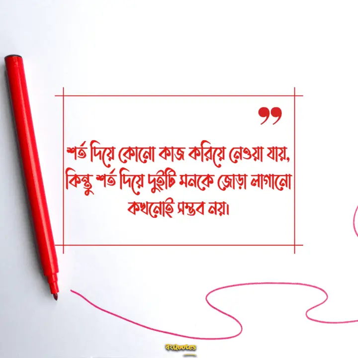 শর্ত নিয়ে স্ট্যাটাস