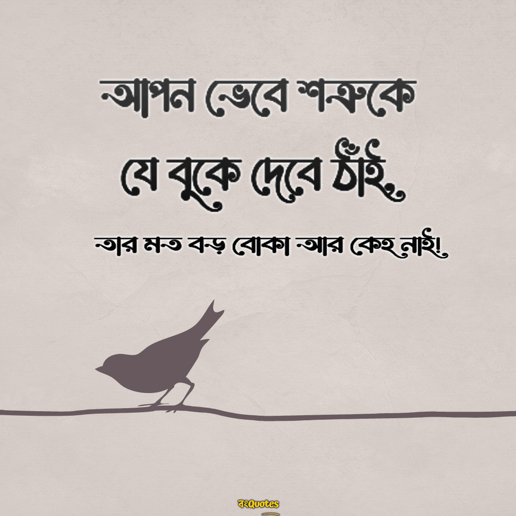 শত্রু নিয়ে  ক্যাপশন 2
