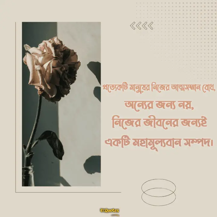 আত্মসম্মান নিয়ে কিছু কথা 1