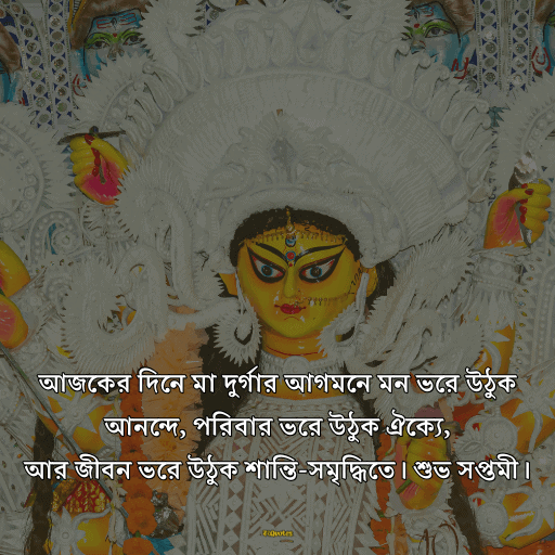 মহা সপ্তমীর শুভেচ্ছা 13