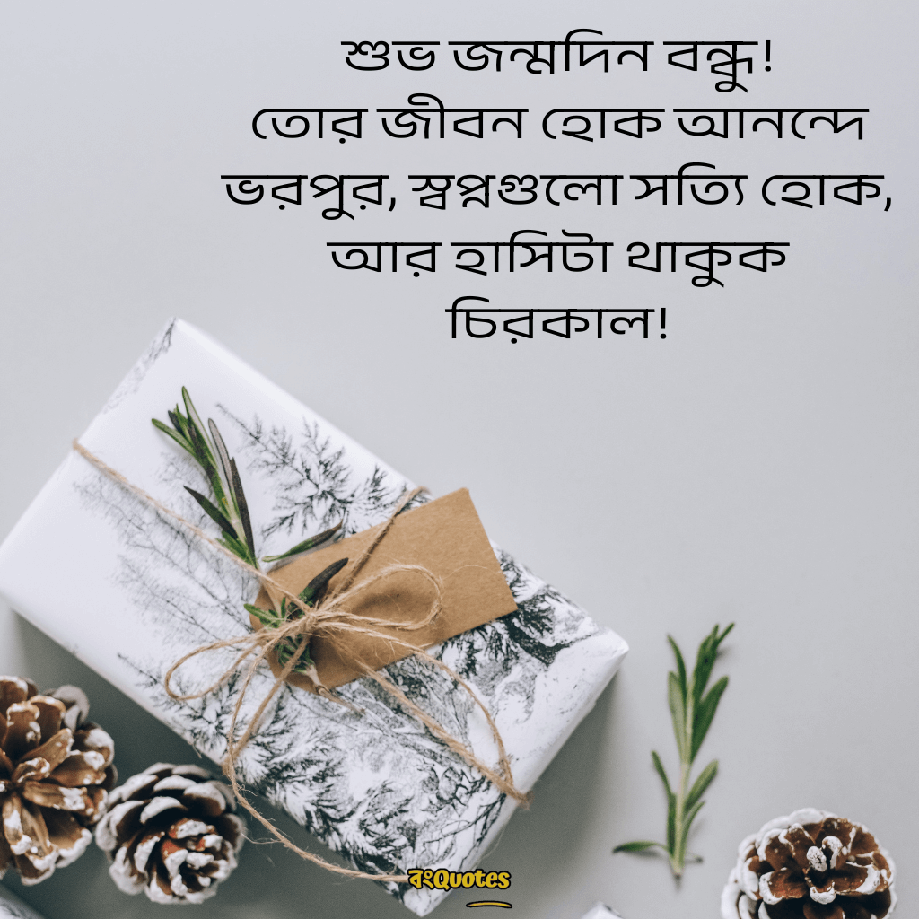 বেস্ট ফ্রেন্ডের জন্মদিনের শুভেচ্ছা 11