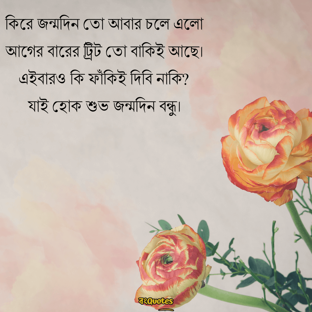 বেস্ট ফ্রেন্ডের জন্মদিনের শুভেচ্ছা 20