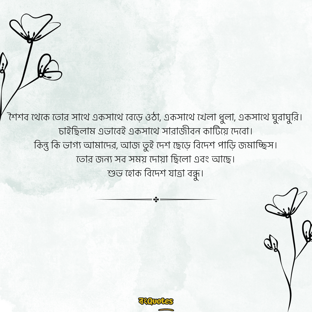 বিদেশ যাওয়ার ক্যাপশন 16