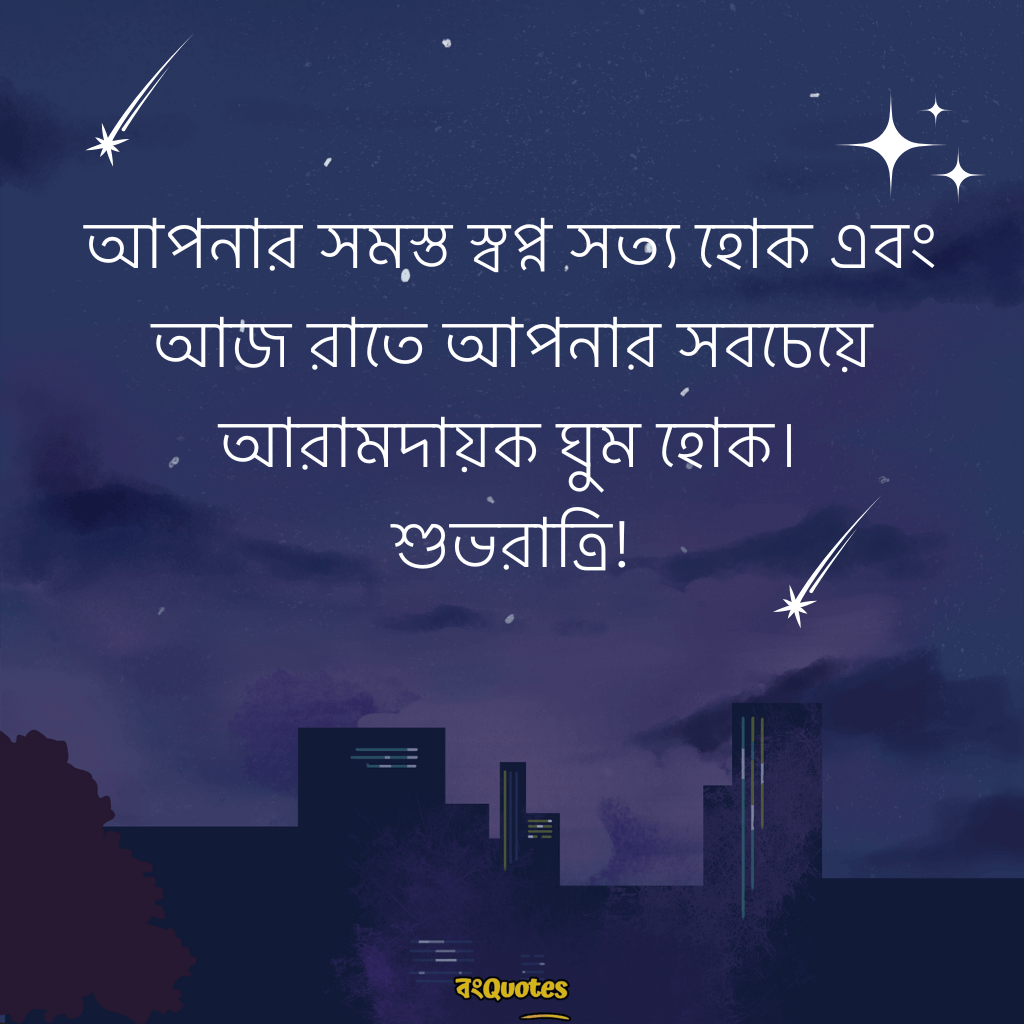 শুভ রাত্রি রোমান্টিক ক্যাপশন 15