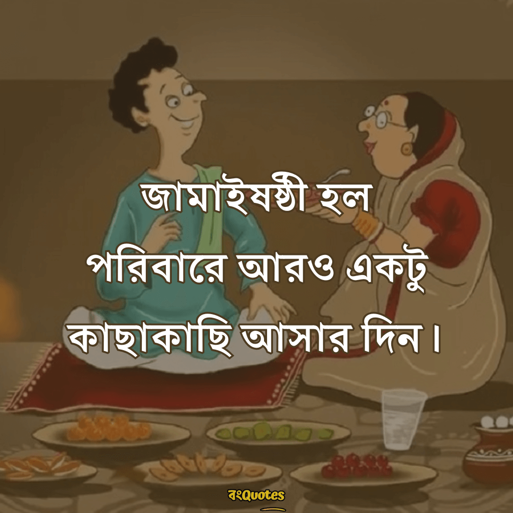 জামাইষষ্ঠীর ক্যাপশন 13
