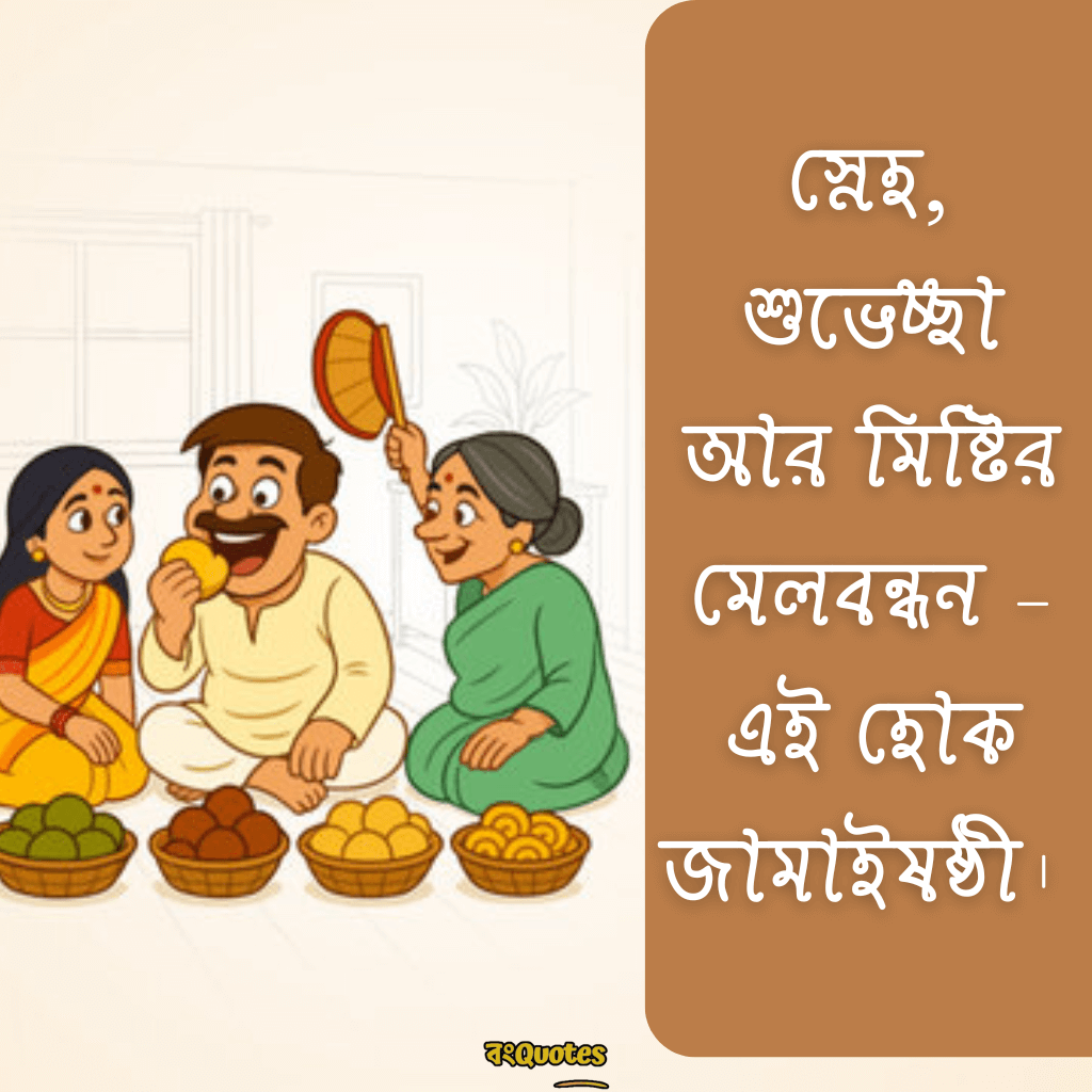 জামাইষষ্ঠীর ক্যাপশন 17