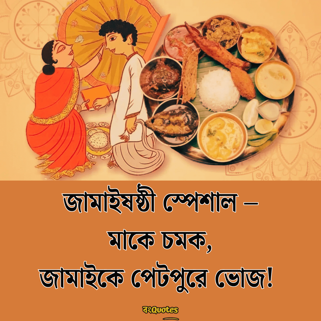 জামাইষষ্ঠীর ক্যাপশন 4