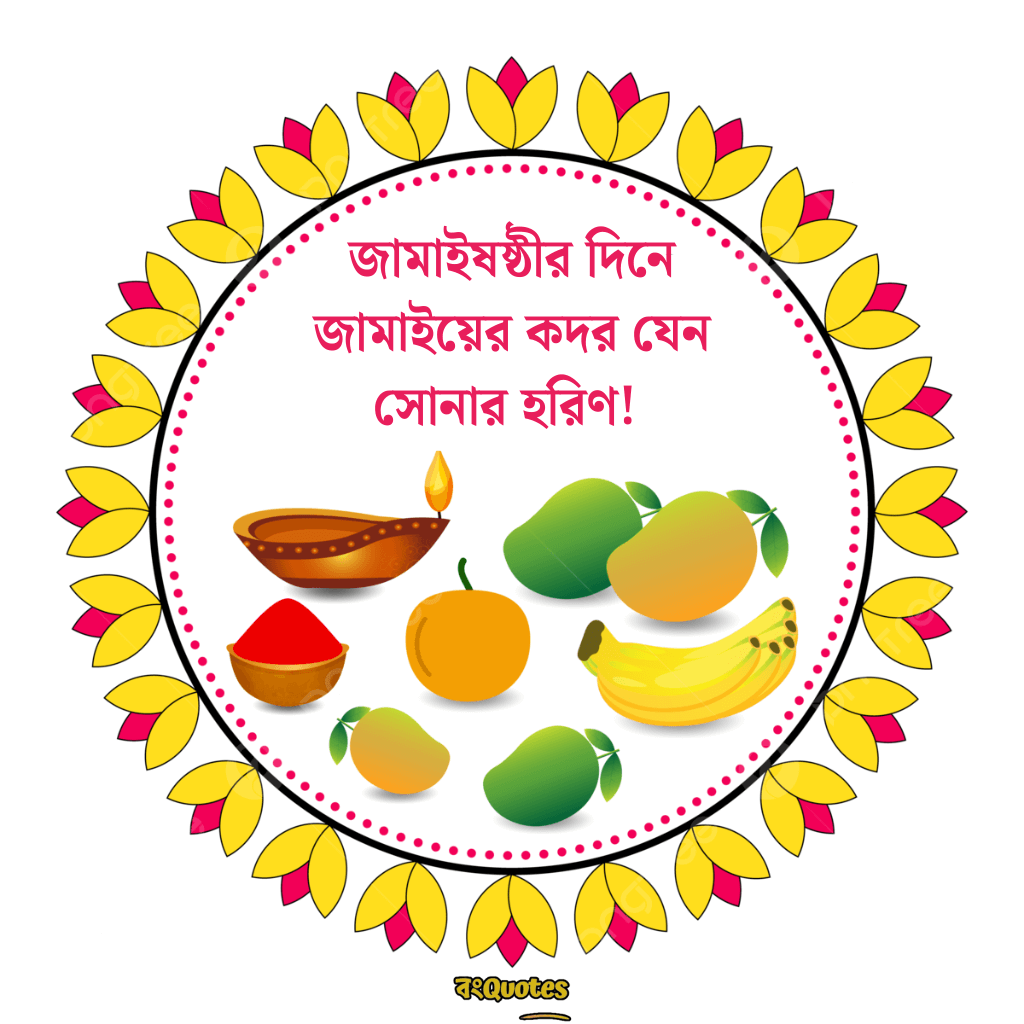 জামাইষষ্ঠীর ক্যাপশন 5