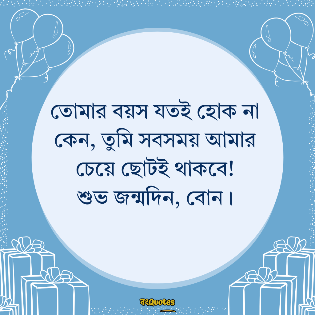 ছোটবোনের জন্মদিনের শুভেচ্ছা 8