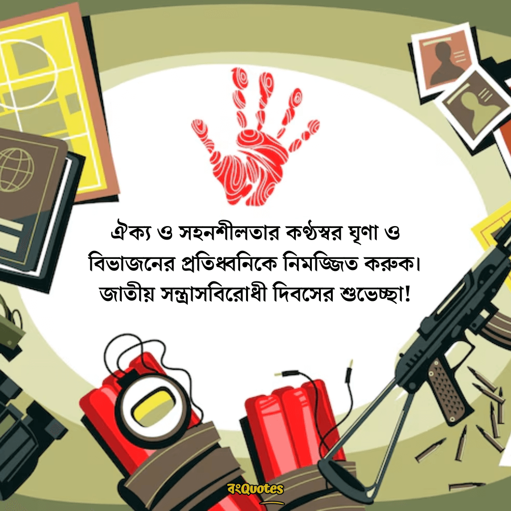 সন্ত্রাসবিরোধী দিবসের বার্তা 16