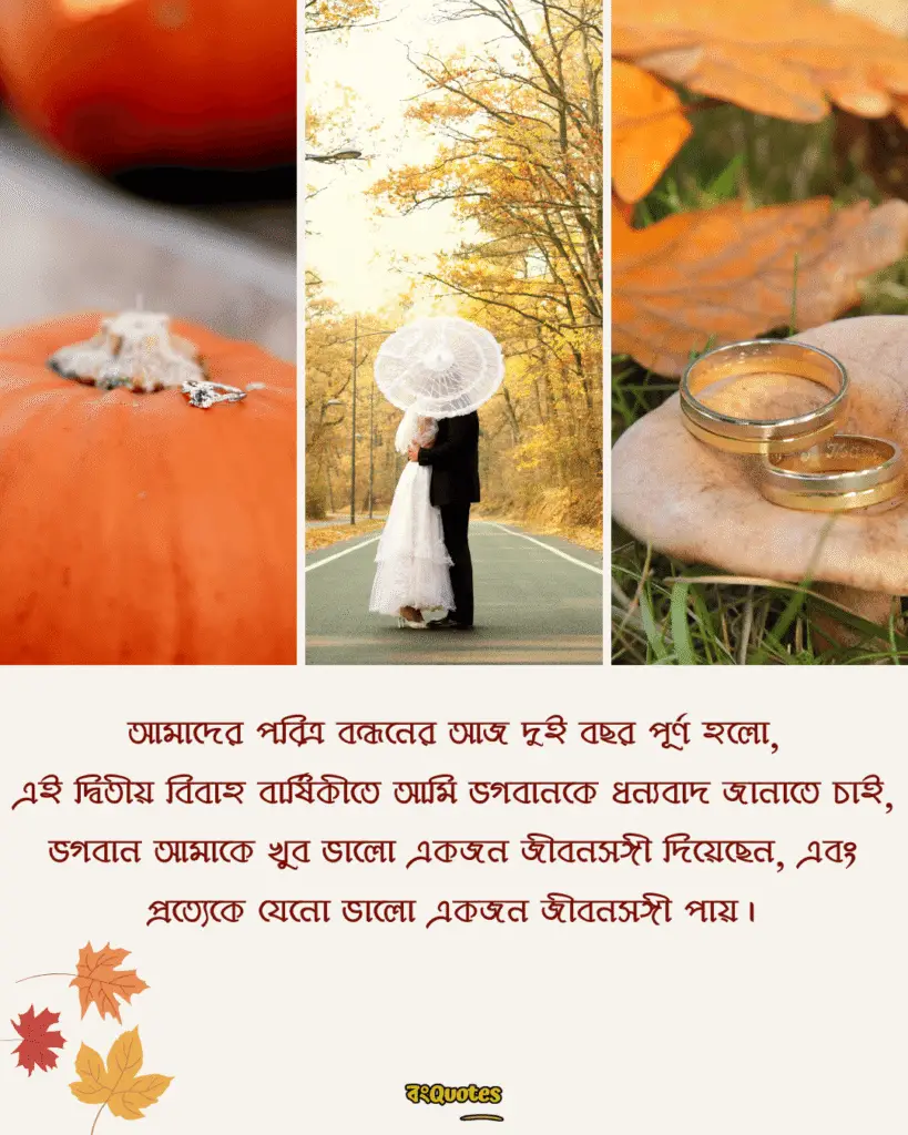 বিবাহবার্ষিকী স্ট্যাটাস বাংলা 10