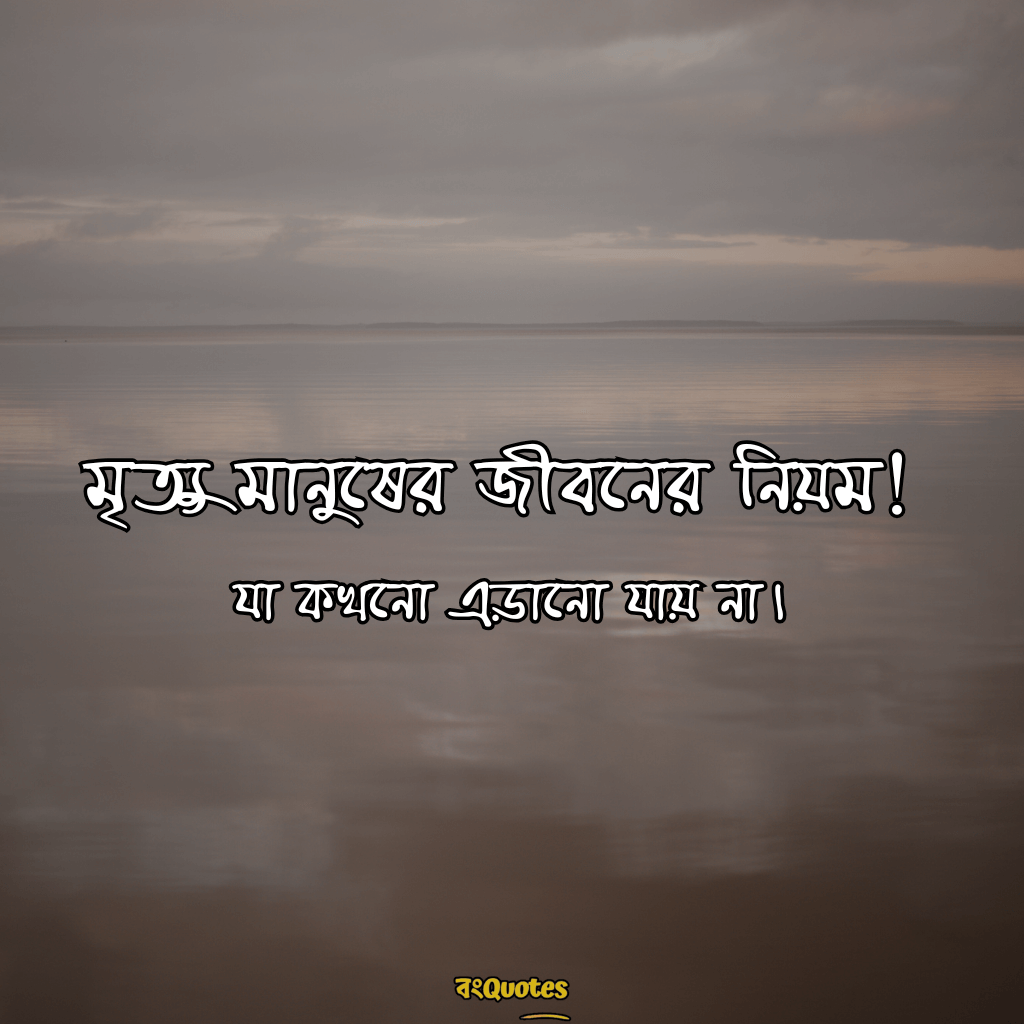 মৃত্যু নিয়ে ক্যাপশন 2