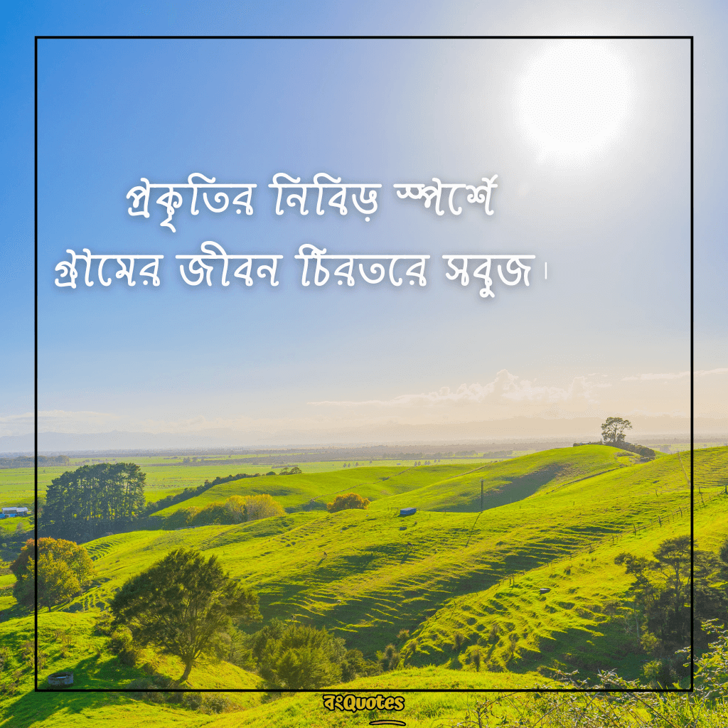 প্রকৃতি নিয়ে ছোট ক্যাপশন 16