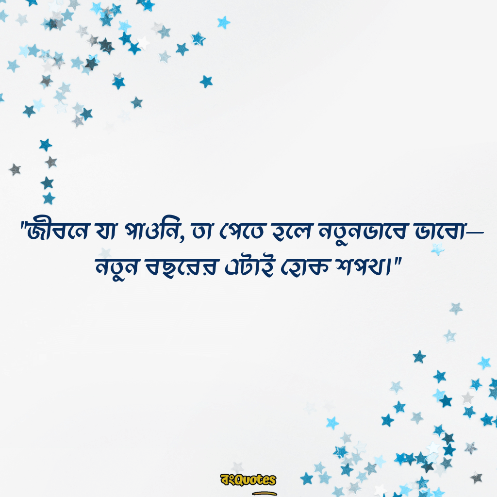 নতুন বছর নিয়ে ক্যাপশন 13
