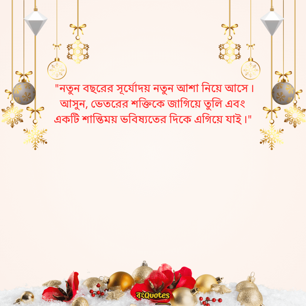নতুন বছর নিয়ে ক্যাপশন 3