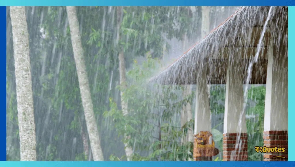 বর্ষা নিয়ে ক্যাপশন