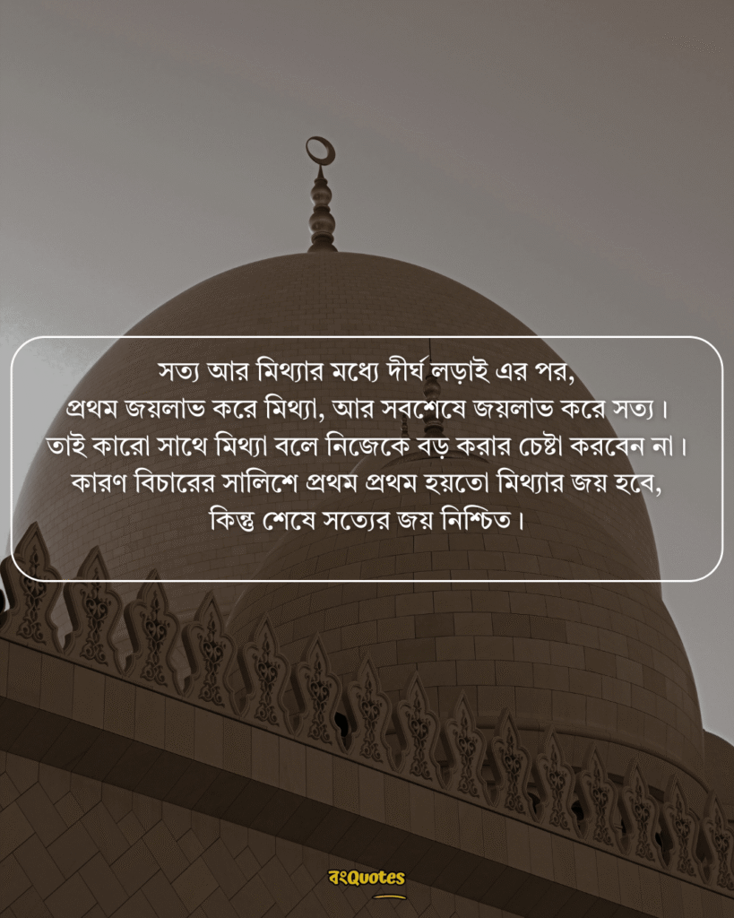 সত্য নিয়ে ইসলামিক উক্তি 18